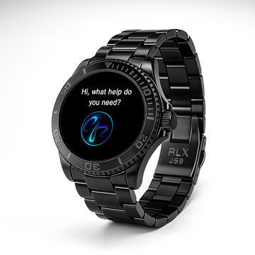 RLX JS9 Sport Smart Watch Bracelet Heart Rate Blood Oxygen Bluetooth Call Message Reminder Full Function Nfc WITH Wearfit Pro APP